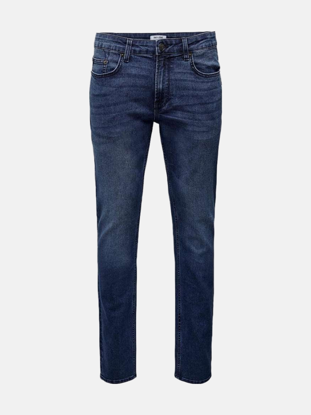 CALÇAS ONLY & SONS WEFT DARK BLUE DENIM