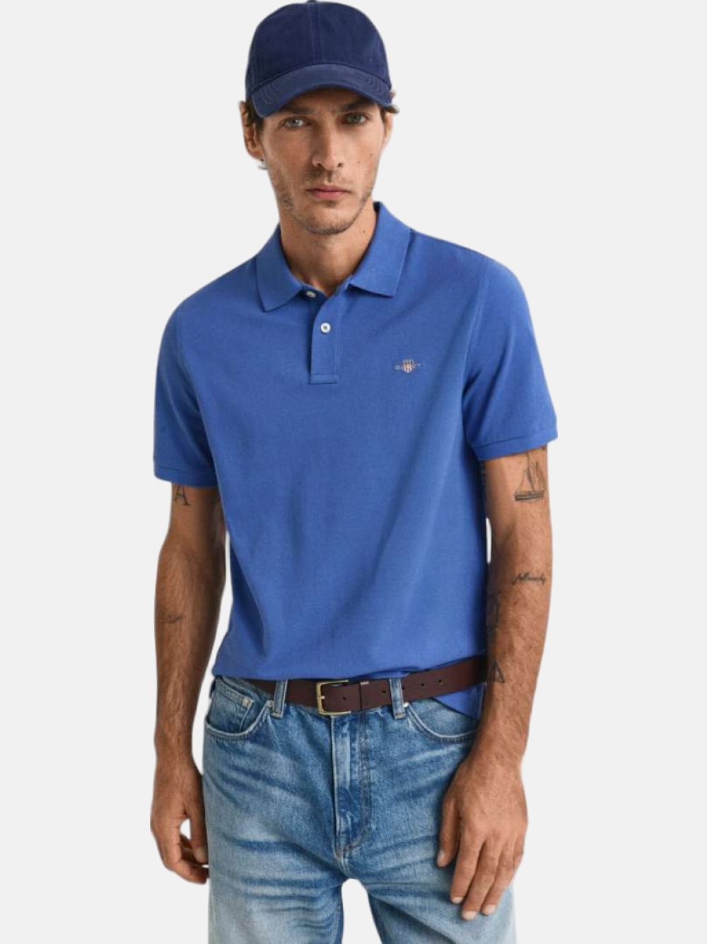 POLO GANT REG SHIELD 407