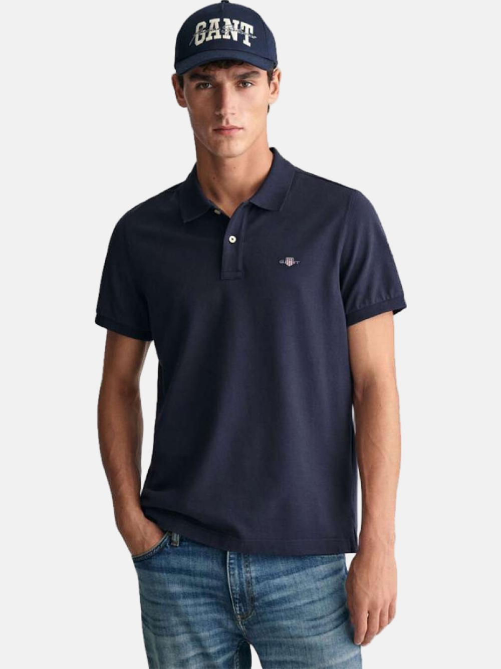 POLO GANT REG SHIELD 433