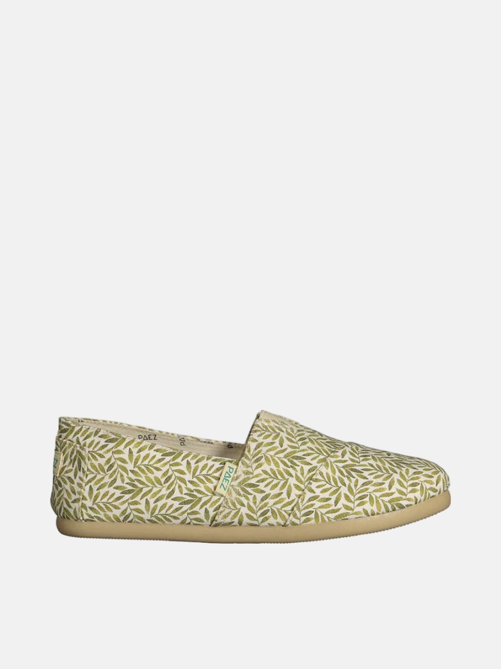 PAEZ PRINT TEA LEAF W WHITE/KAKI