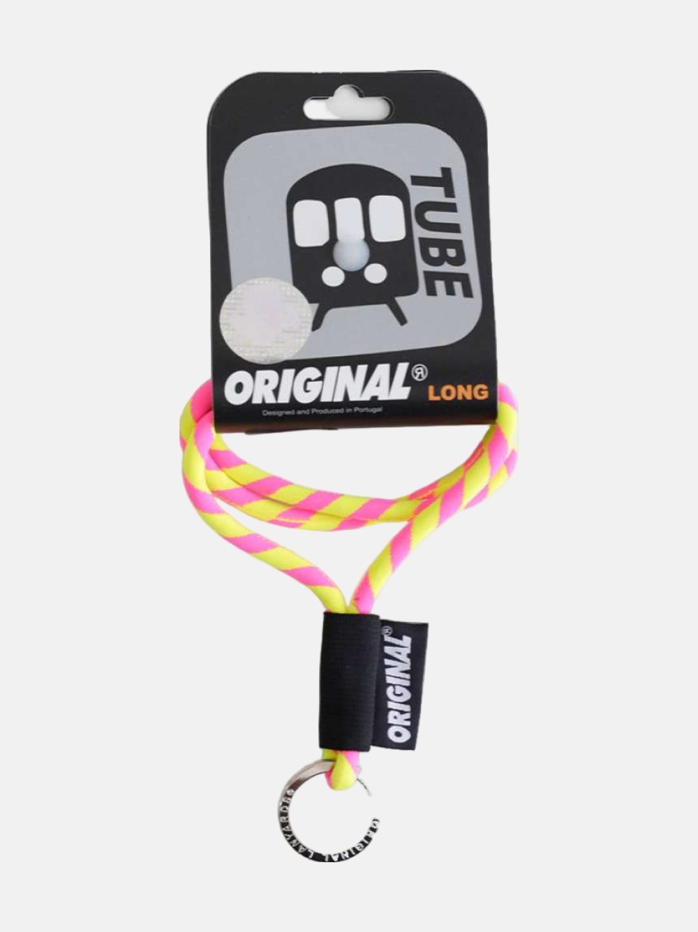 LANYARD ORIGINAL WORLD CLASSIC TUBE LONG AMARELO HEXACHROME