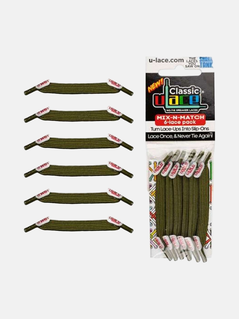 ATACADORES U-LACE CLASSIC ARMY GREEN