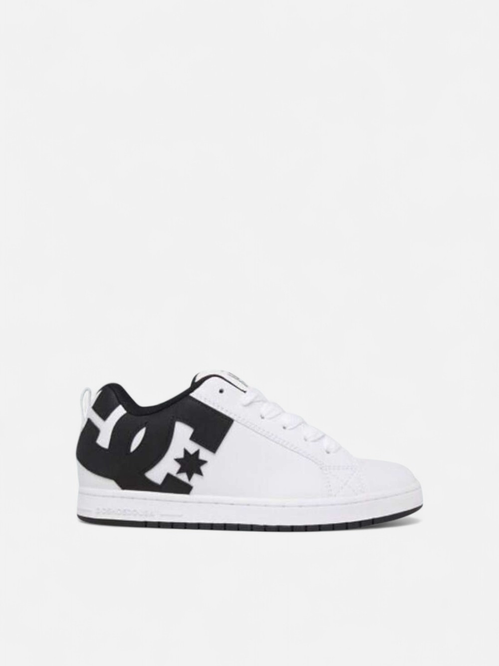 DC COURT GRAFFIK WHITE BLACK BLACK