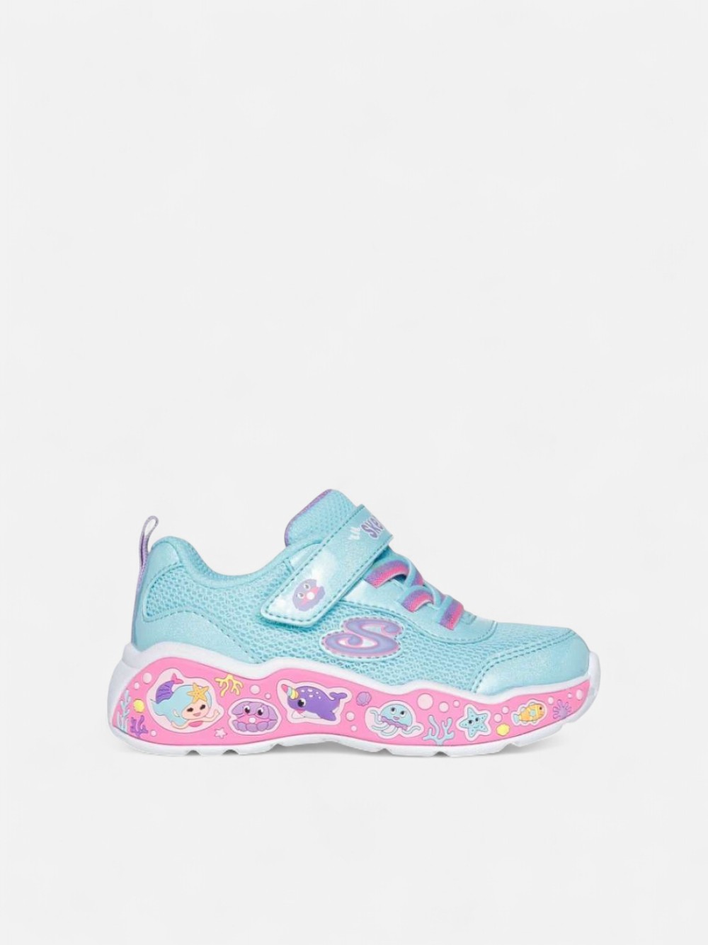 SKECHERS PLAY SCENE FUN SQUAD TURQUOISE/MULTI