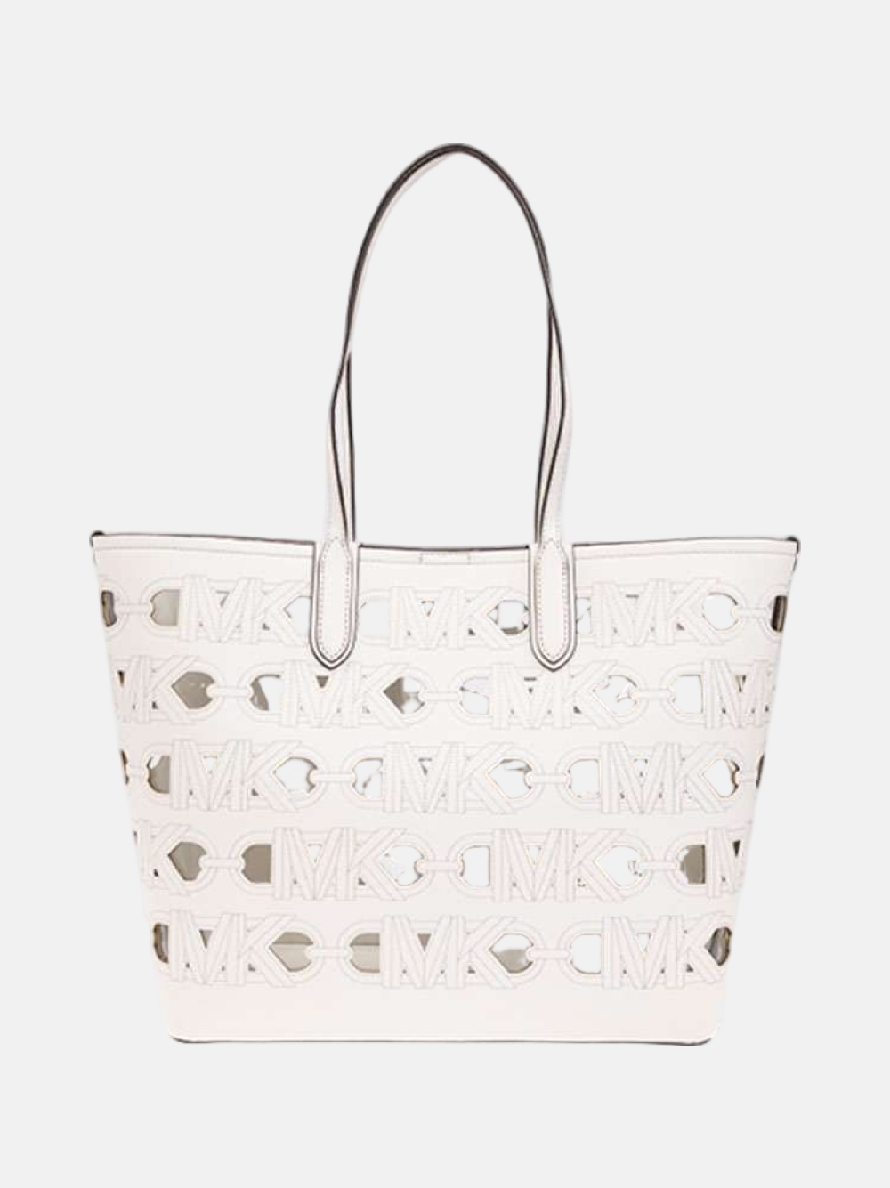 MALA MICHAEL KORS ELIZA LARGE TOTE OPTIC WHITE