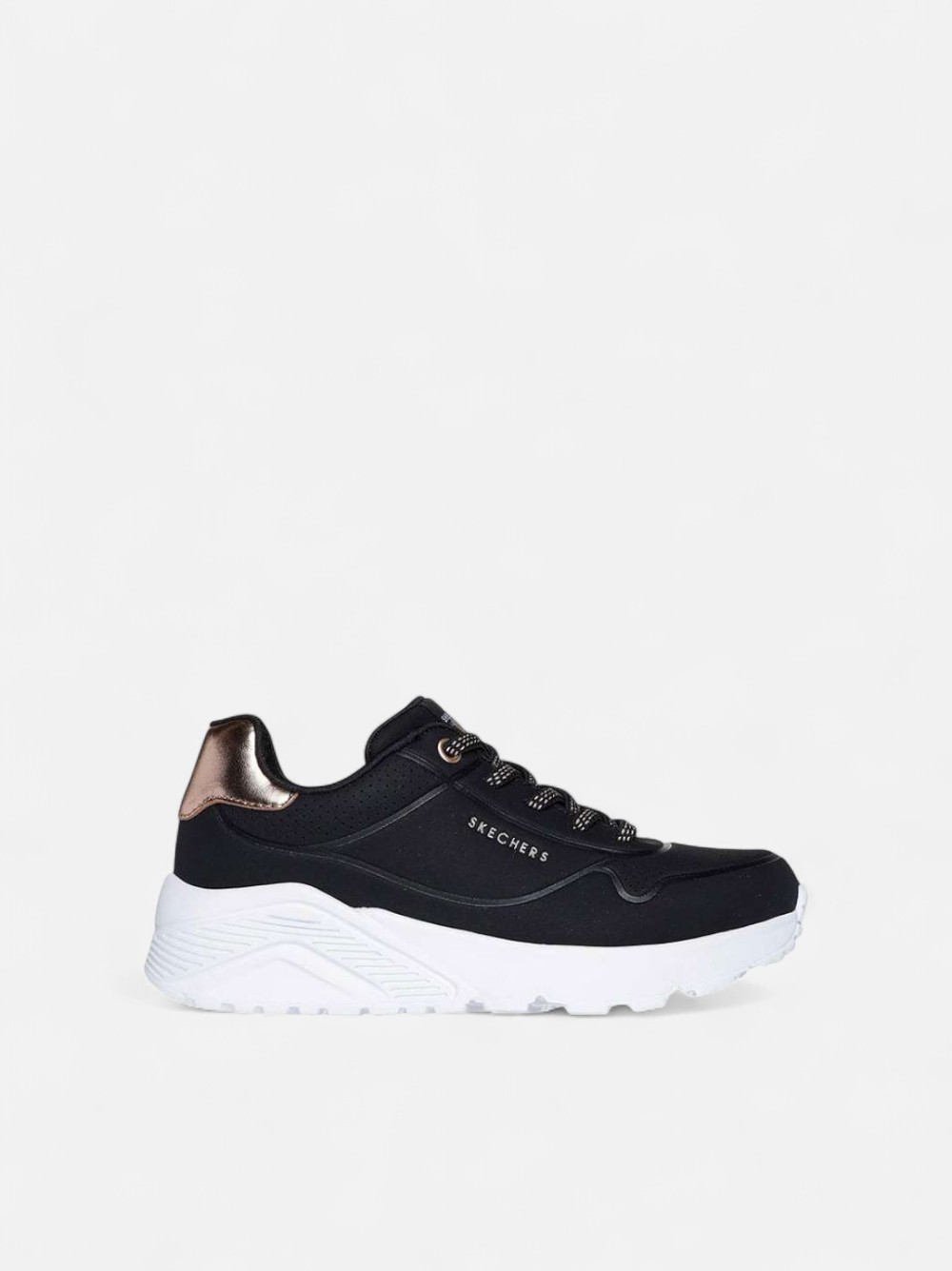 SKECHERS UNO LITE BLACK