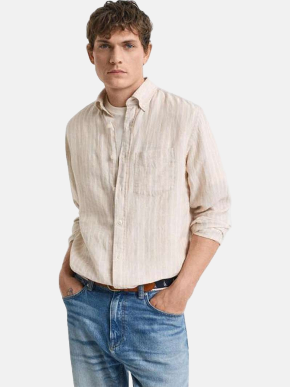 CAMISA GANT REG LINEN 277