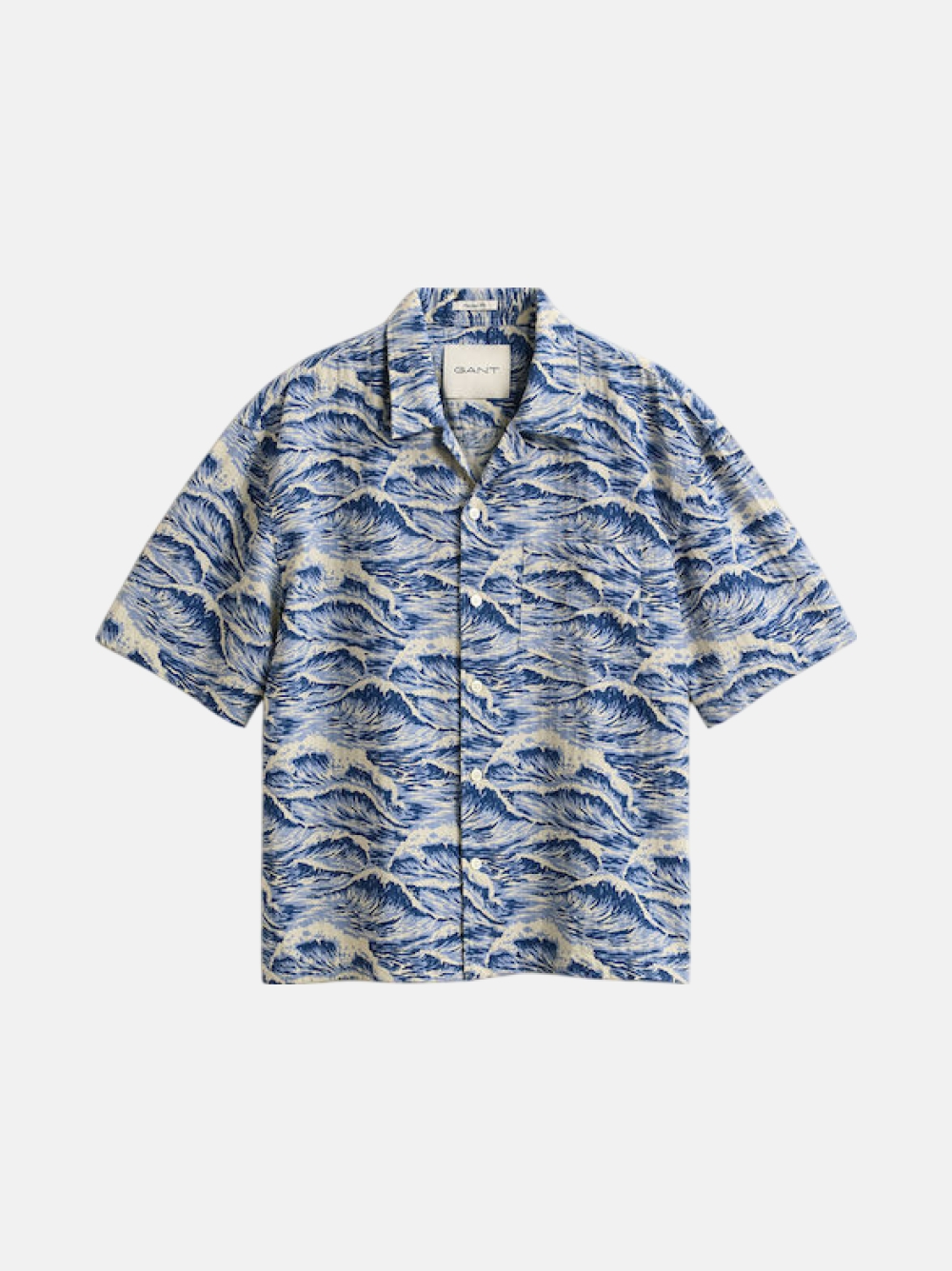CAMISA GANT REL AOP CAMP COLLAR