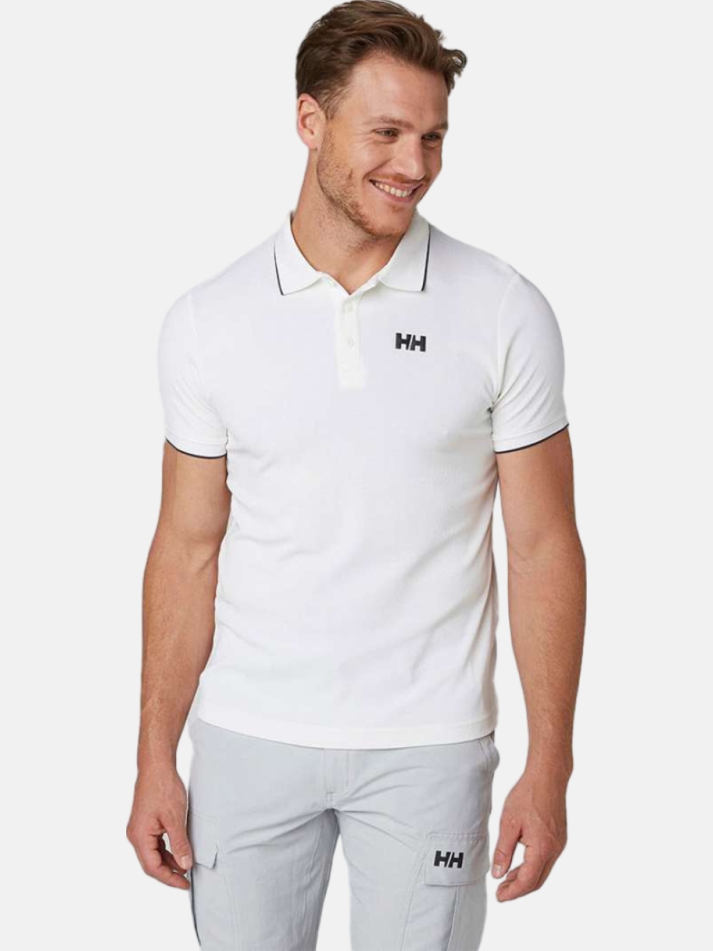 POLO HELLY HANSEN KOS WHITE