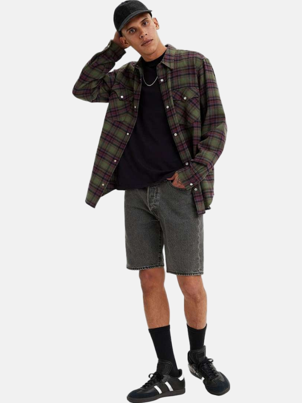 CALÇÕES LEVIS 501 HOMEM BLACK