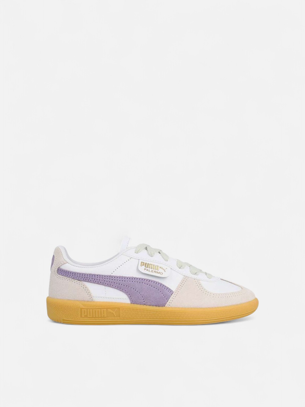 PUMA PALERMO P WHITE/PALE PLUM GUM