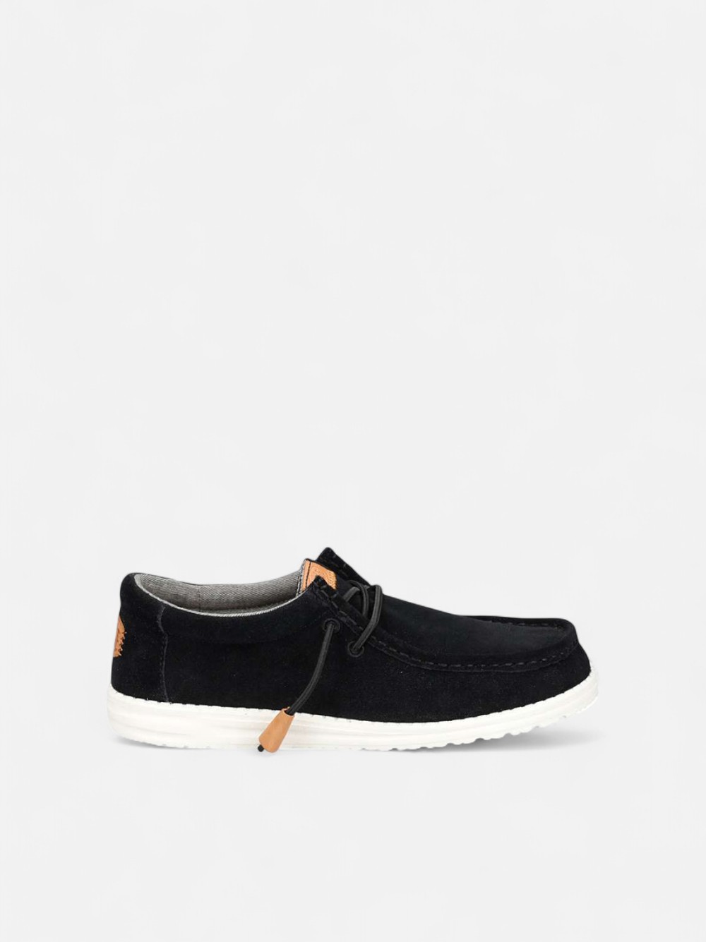 HEY DUDE WALLY CRAFT SUEDE BLACK