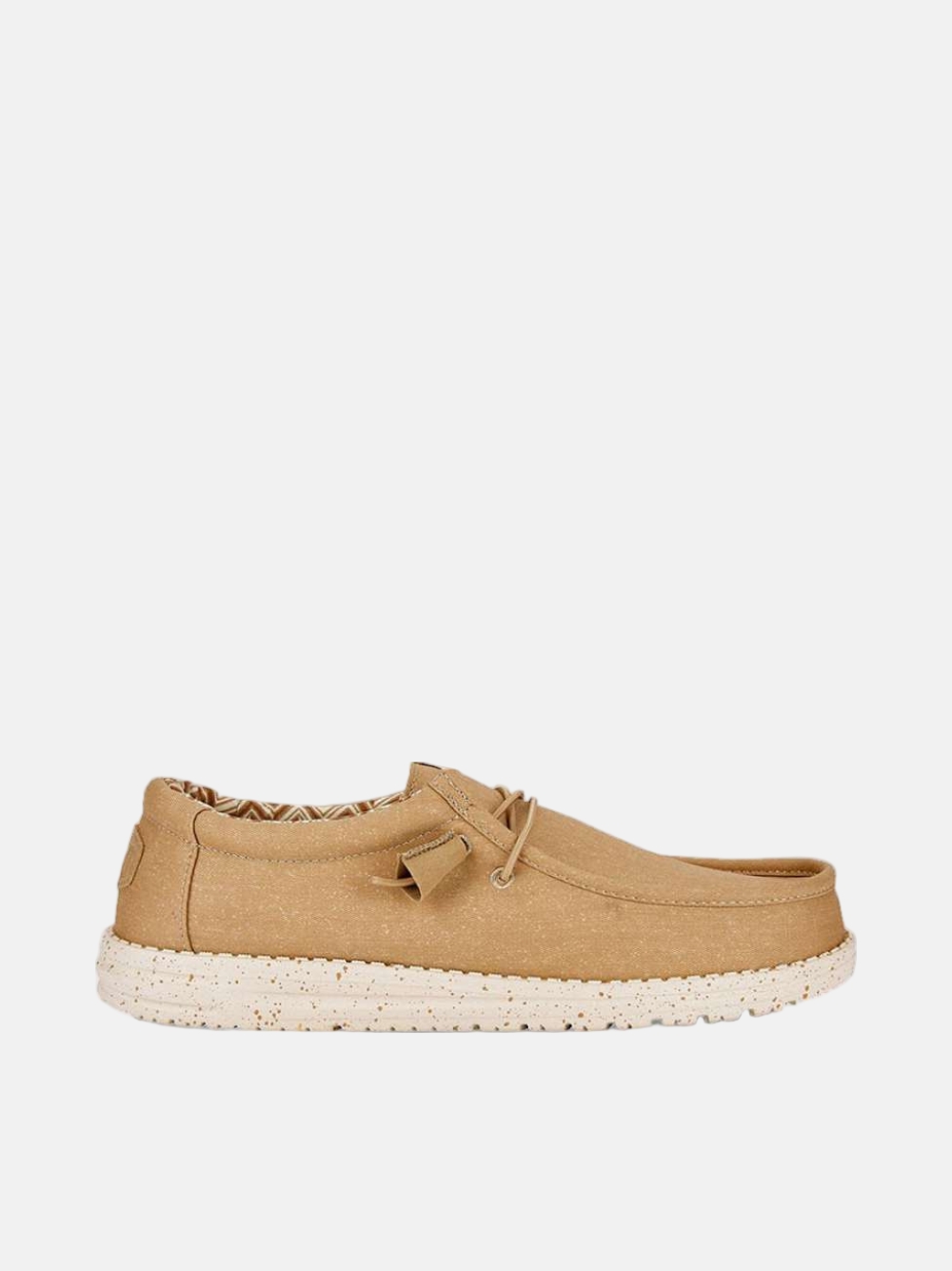 HEY DUDE WALLY CANVAS TAN