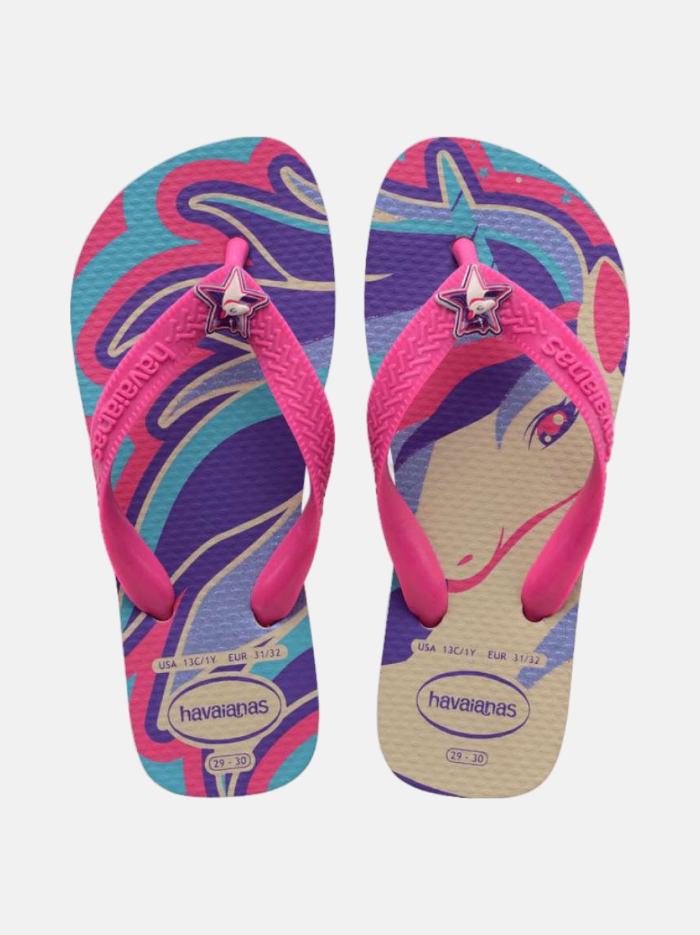 HAVAIANAS KIDS FANTASY BEIGE/MAGENTA