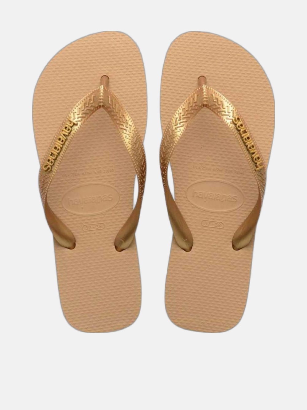 HAVAIANAS TOP LOGO METALLIC