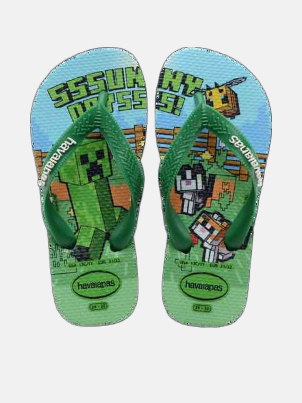HAVAIANAS KIDS MINECRAFT