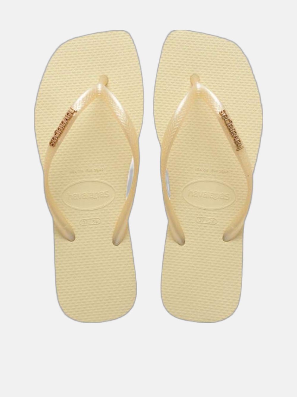 HAVAIANAS SQUARE LOGO METALLIC