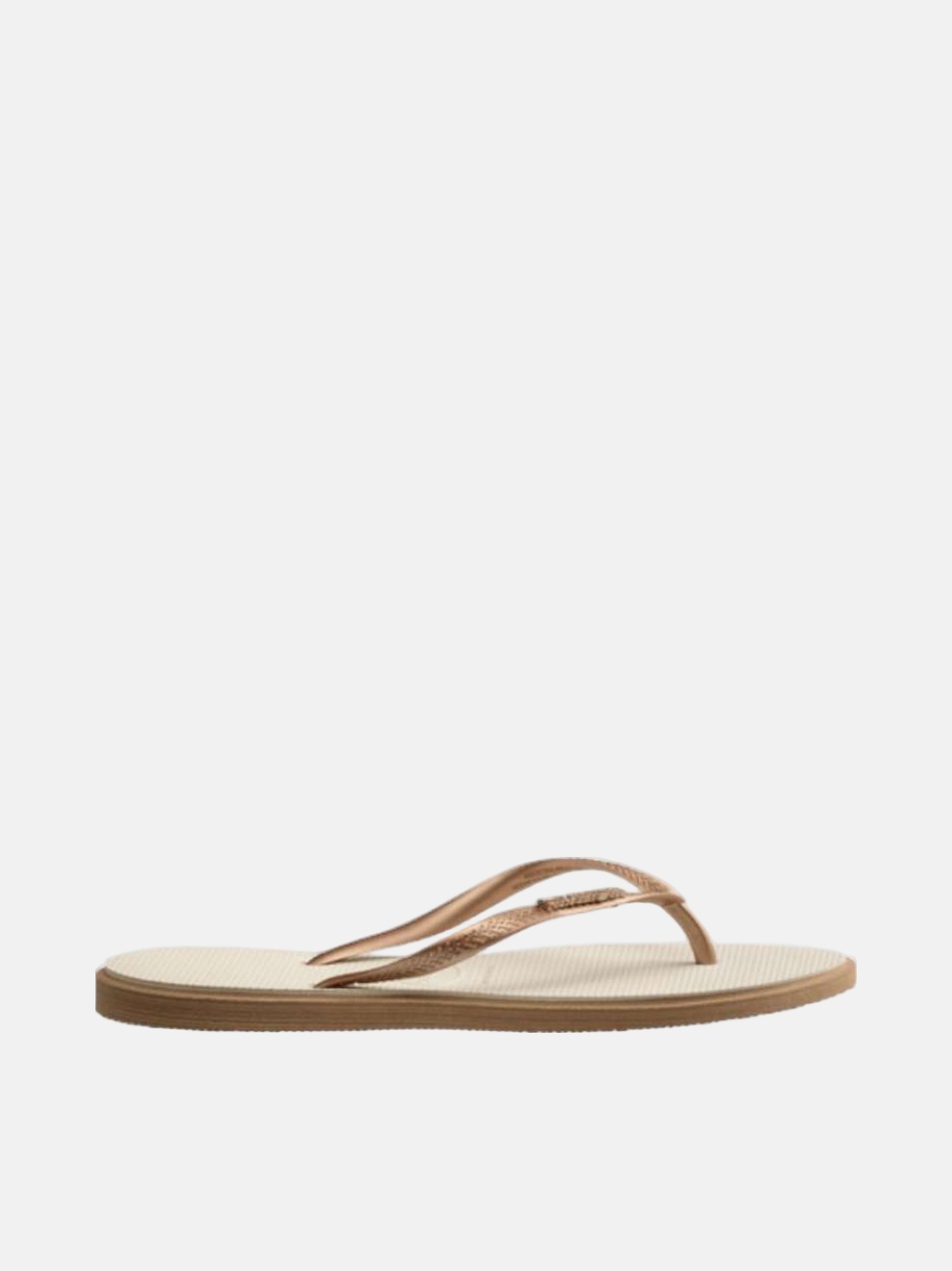 HAVAIANAS SLIM POINT ROSE GOLD/BEIGE
