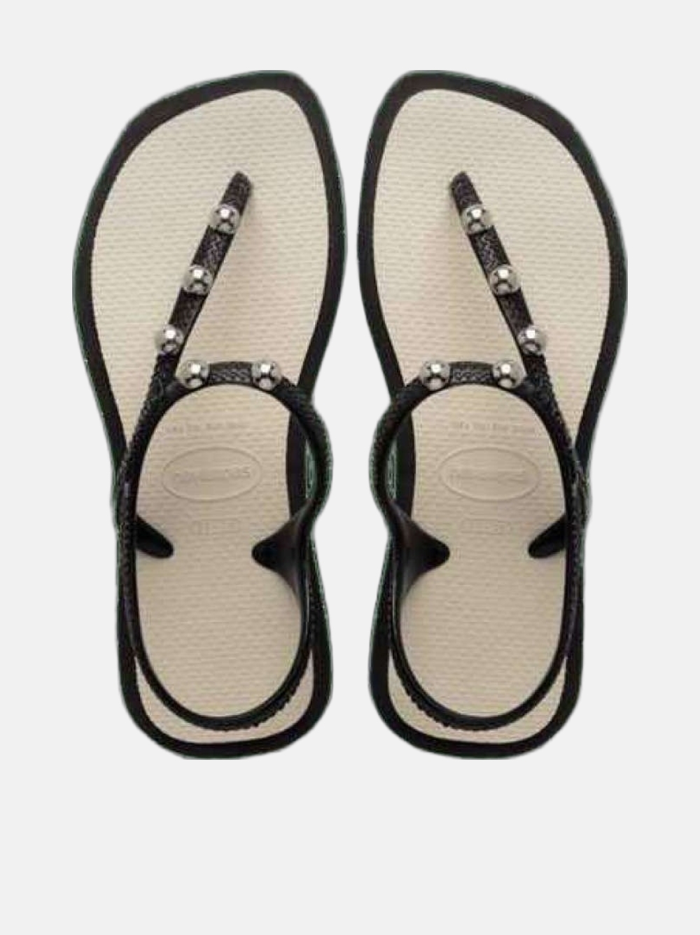 HAVAIANAS FLASH FUSION BLACK/BEIGE