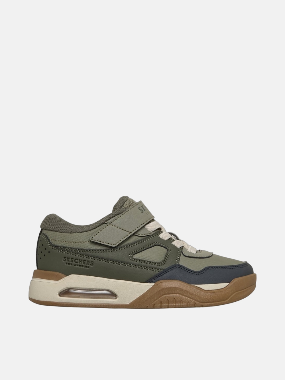 SKECHERS COURT TECH OLIVE/WHITE