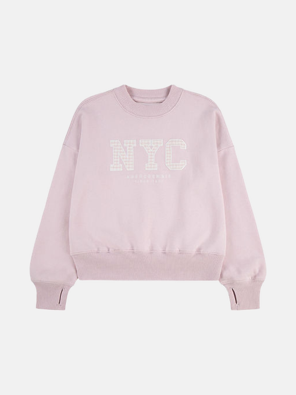 SWEATSHIRT ABERCROMBIE CHALK PINK