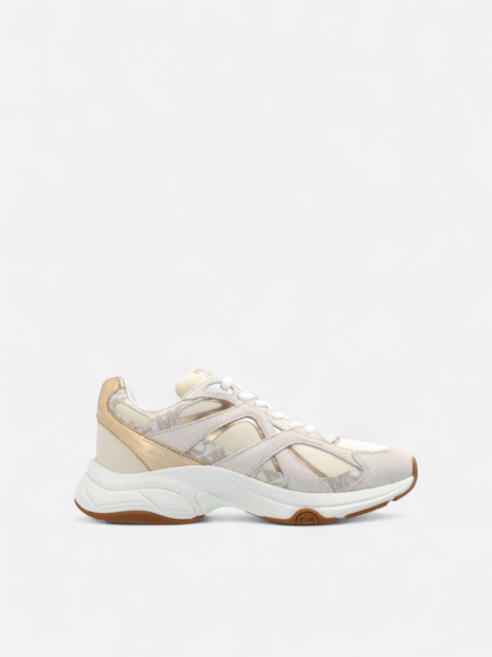 MICHAEL KORS LEO TRAINER VANILLA MLTI