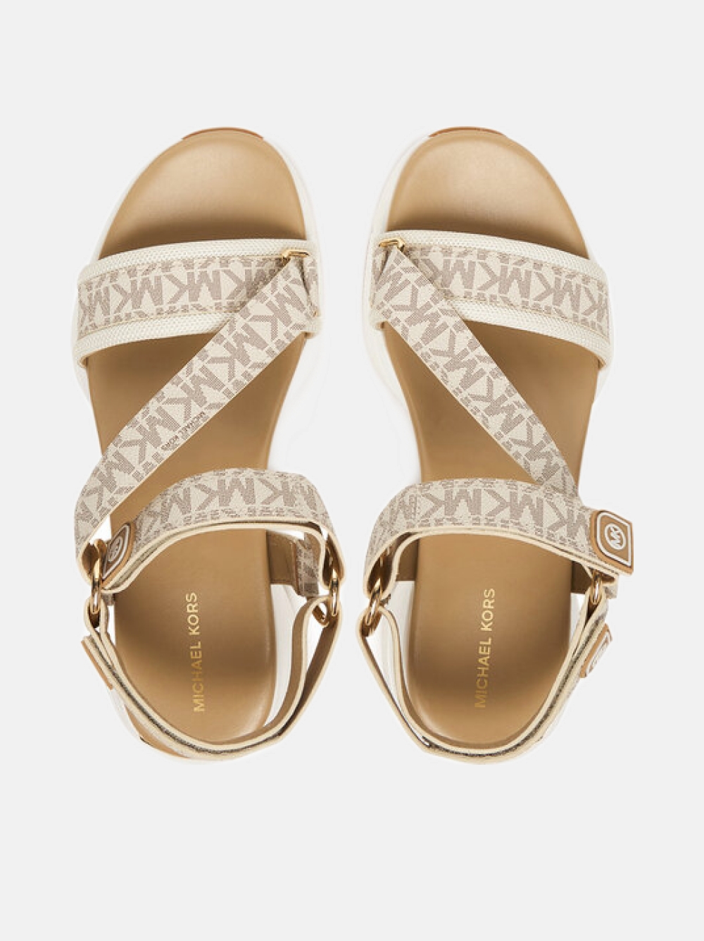 SANDÁLIAS MICHAEL KORS BOWIE VANILLA