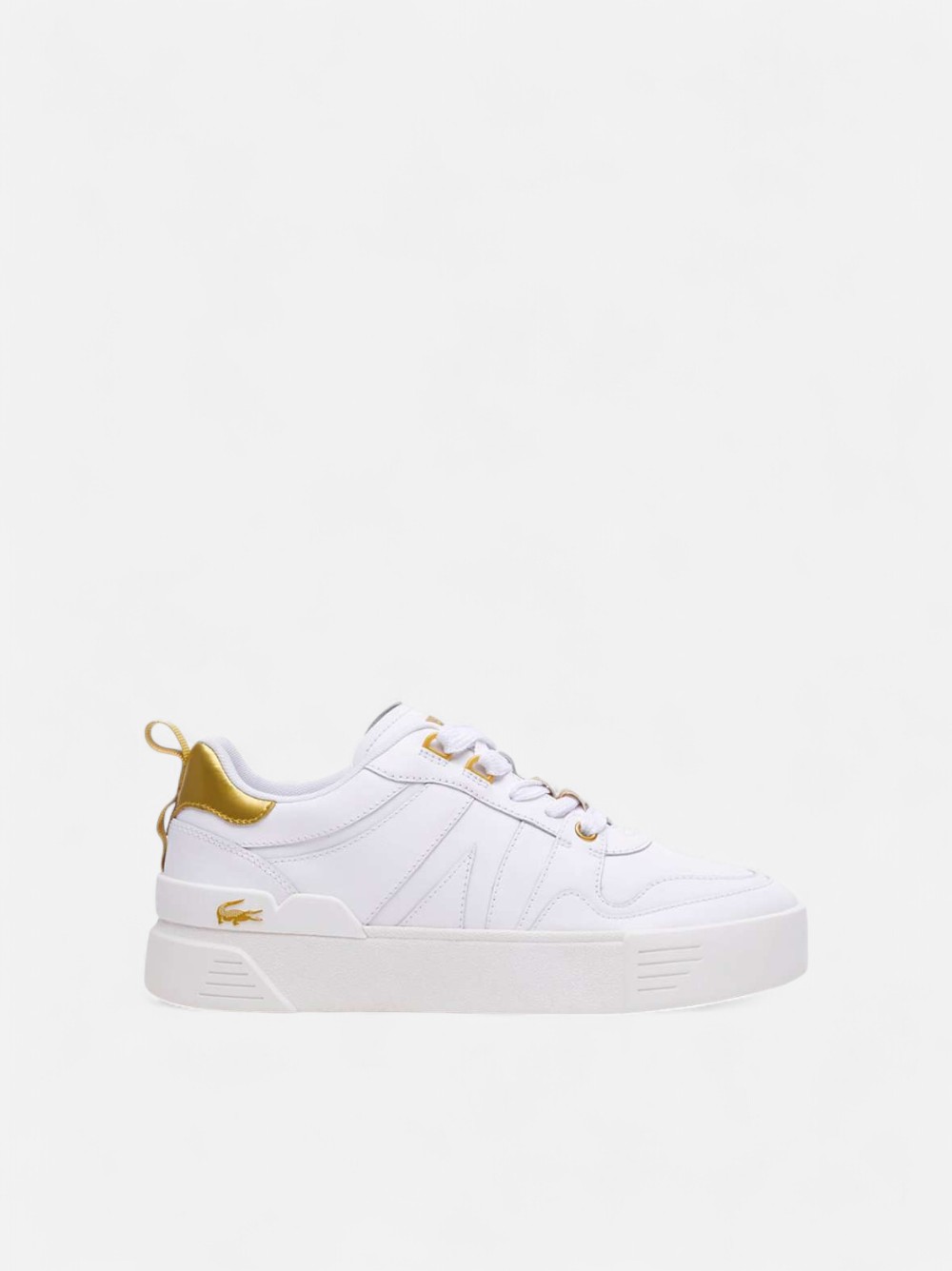 LACOSTE L002 W WHT/GLD