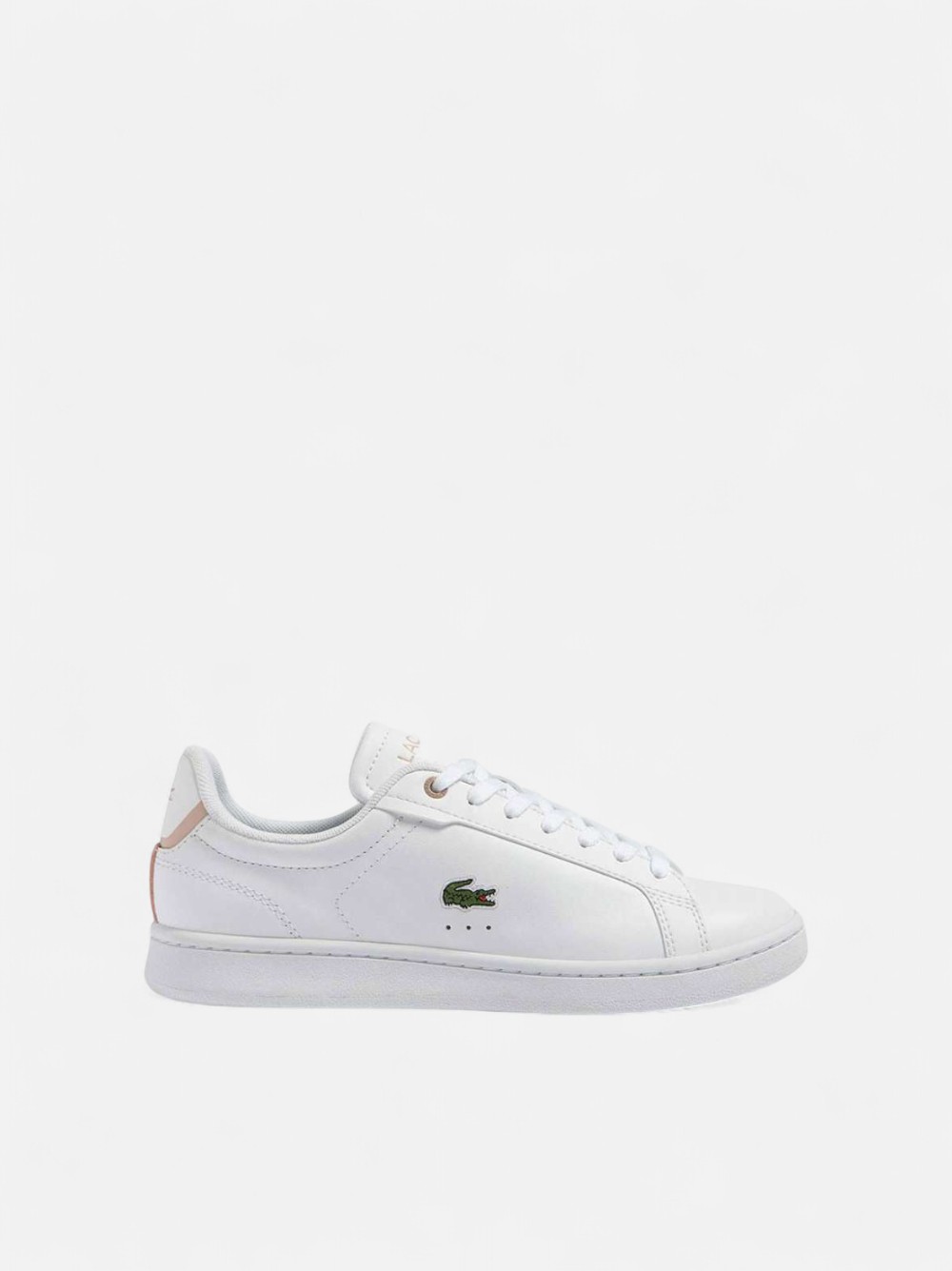 LACOSTE CARNABY PRO W WHT/LT PNK