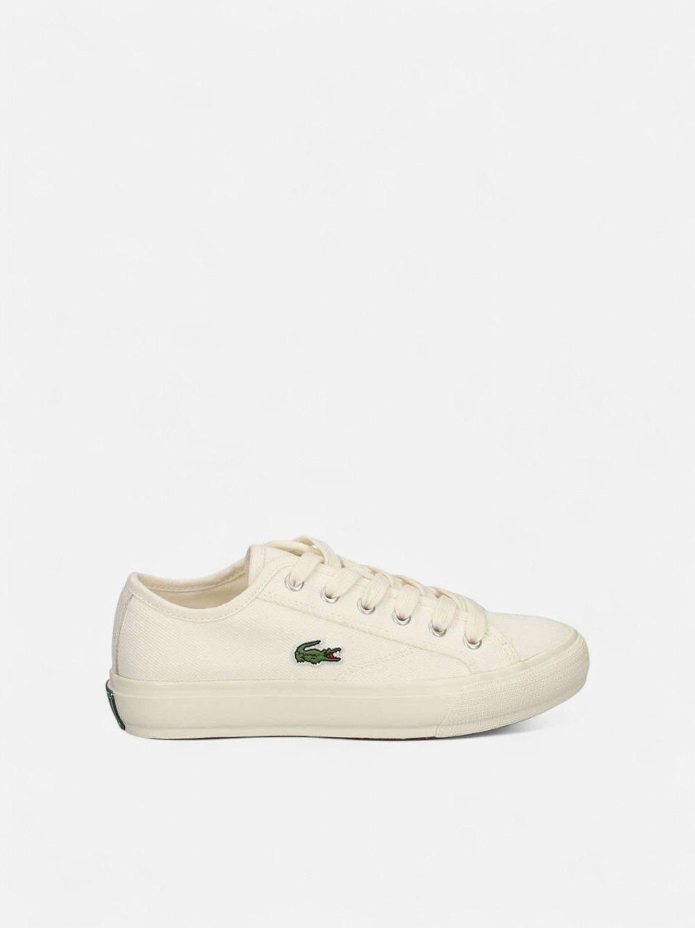 LACOSTE BACKCOURT TEXTILE OFF WHT/OFF WHT