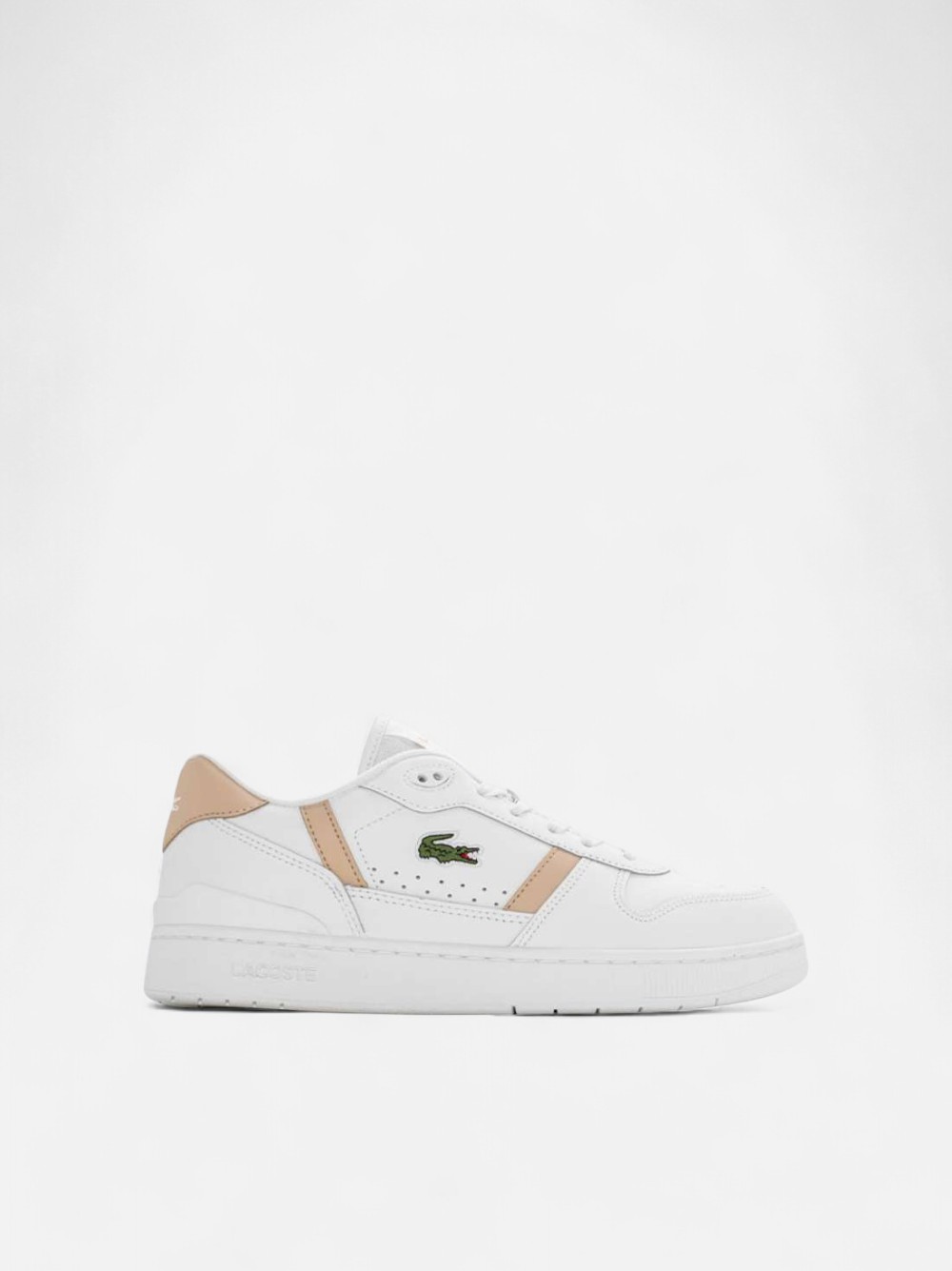 LACOSTE T-CLIP SET WHT/NAT
