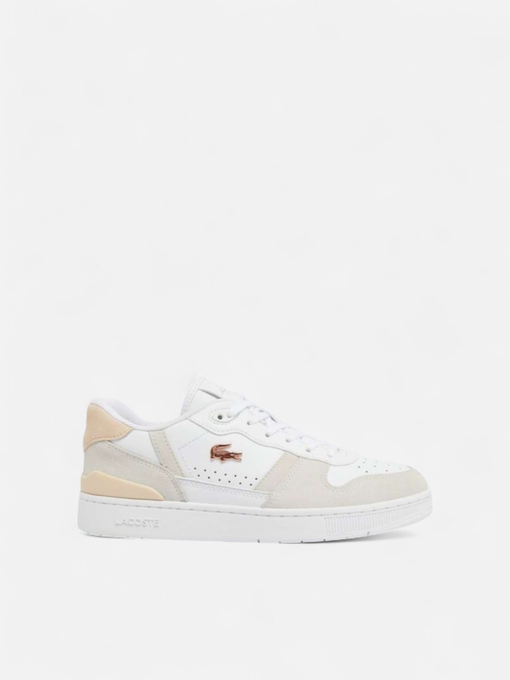 LACOSTE W T-CLIP SNEAKERS BLUSH WHT/LT PNK