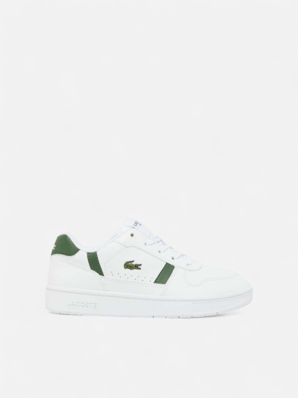 LACOSTE C T-CLIP WHT/ DK GRN