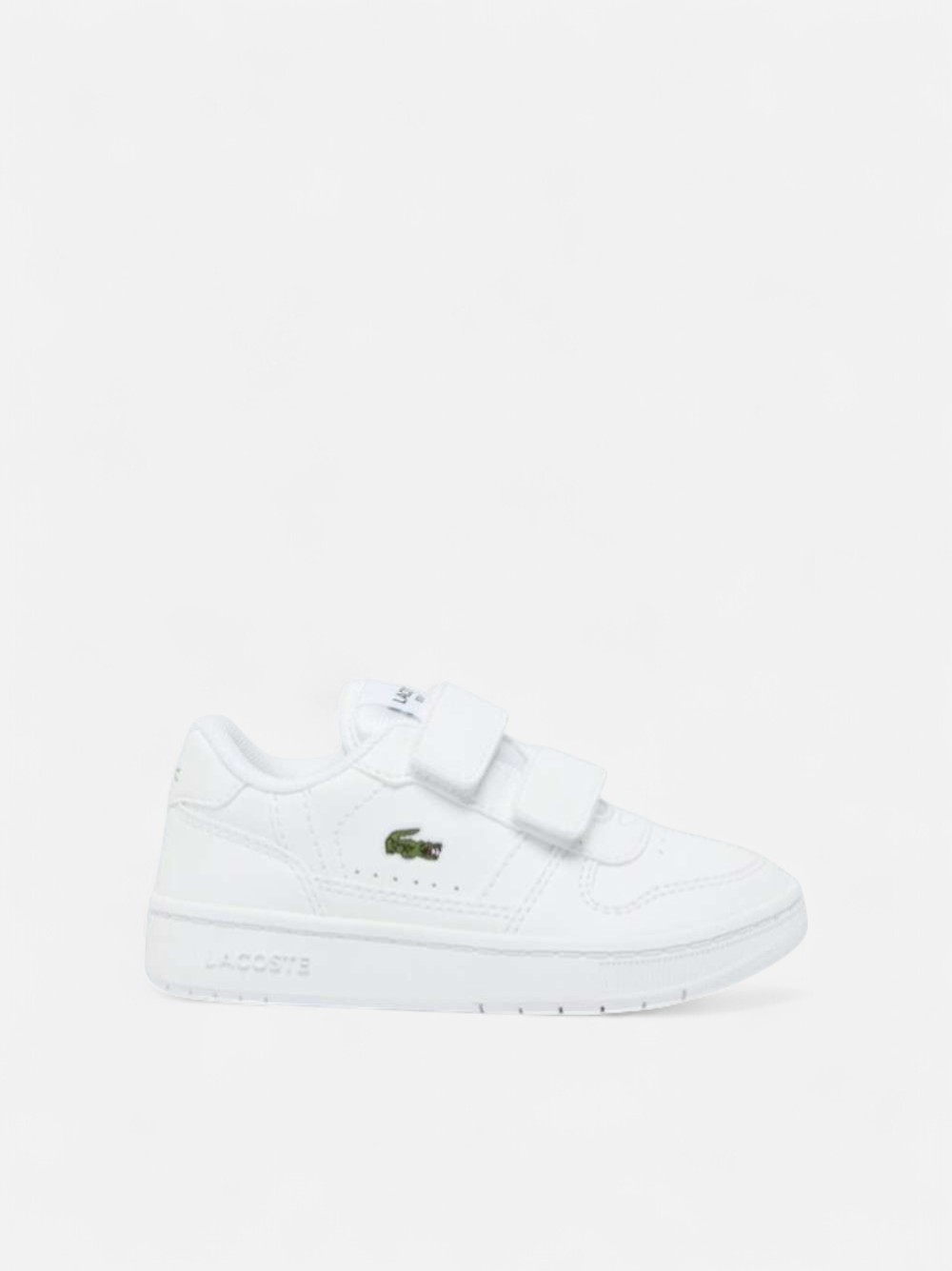 LACOSTE T-CLIP WHT/DK GRN
