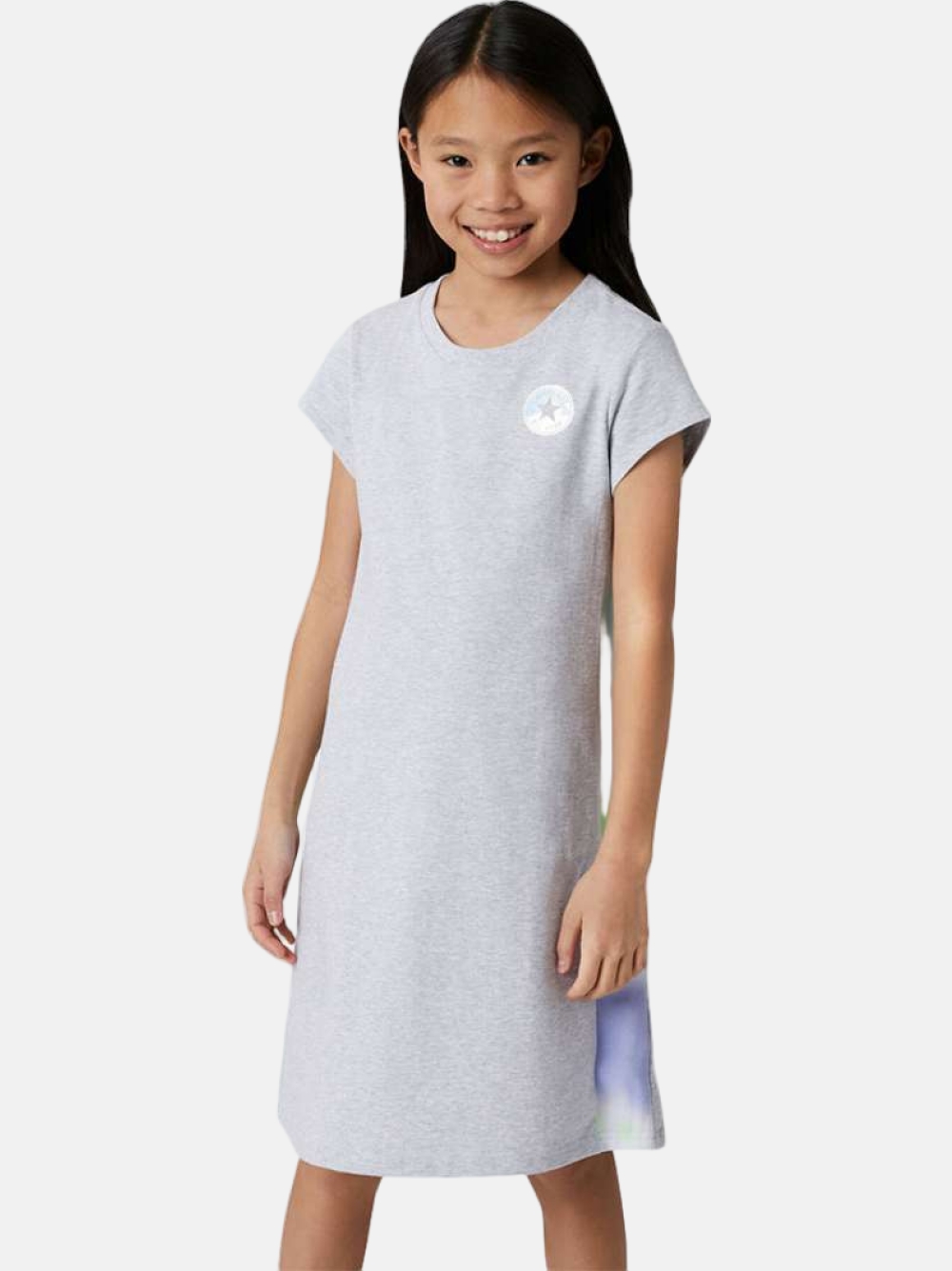 VESTIDO CONVERSE PRINTED LUNAR ROCK HEATHER