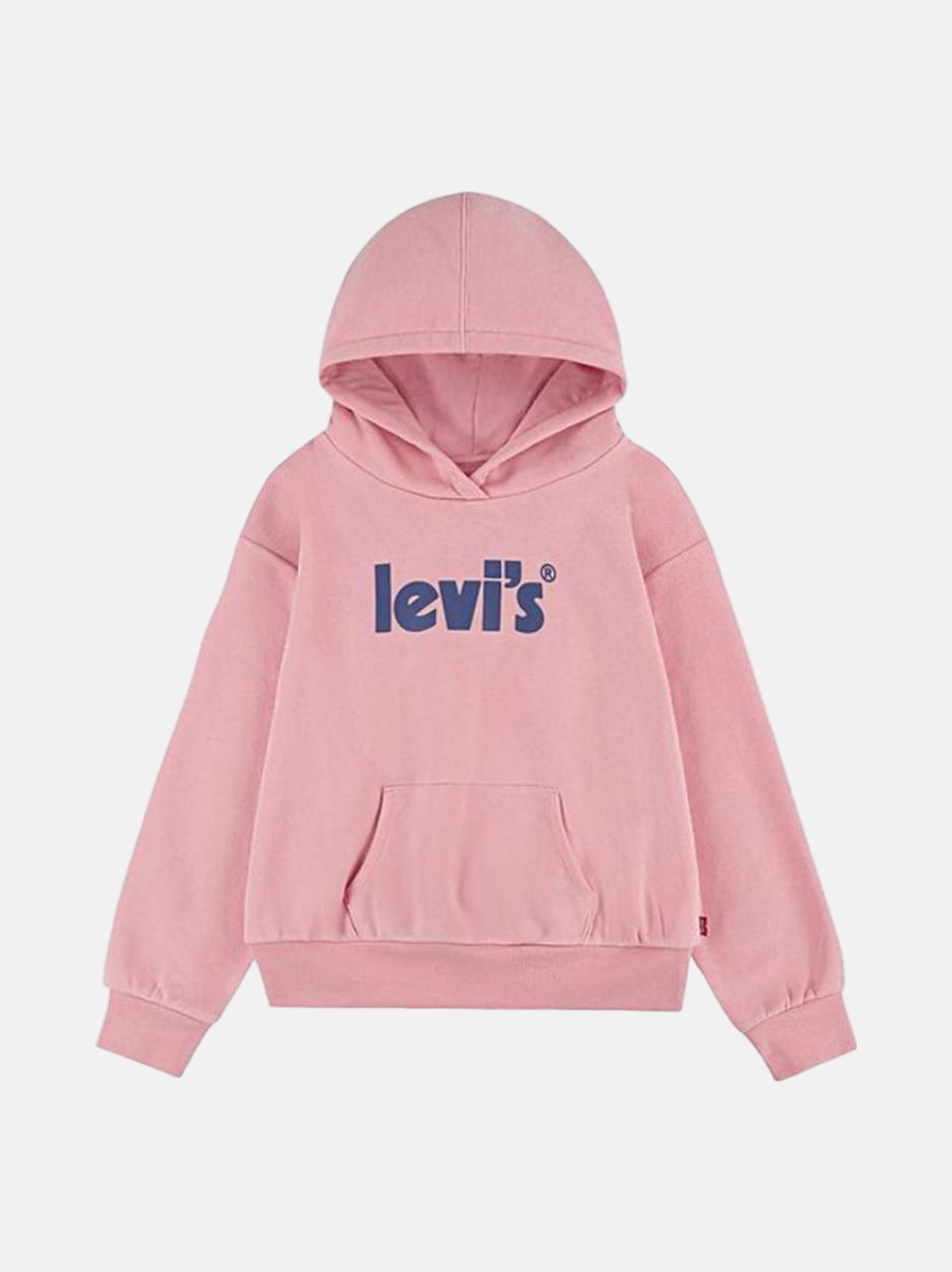 HOODIE LEVIS POSTER LOGO BRIDAL ROSE