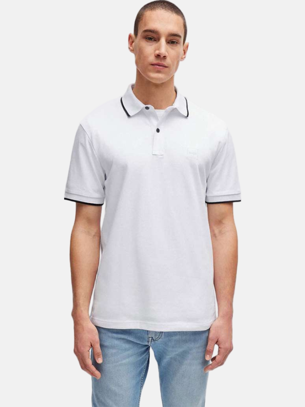 POLO BOSS PASSERTIP WHITE