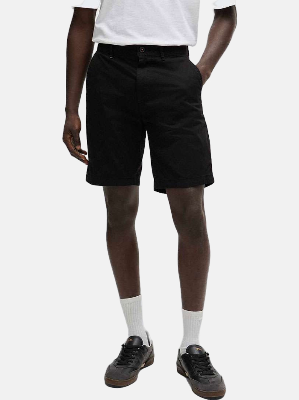 CALÇÕES BOSS CHINO SLIM BLACK