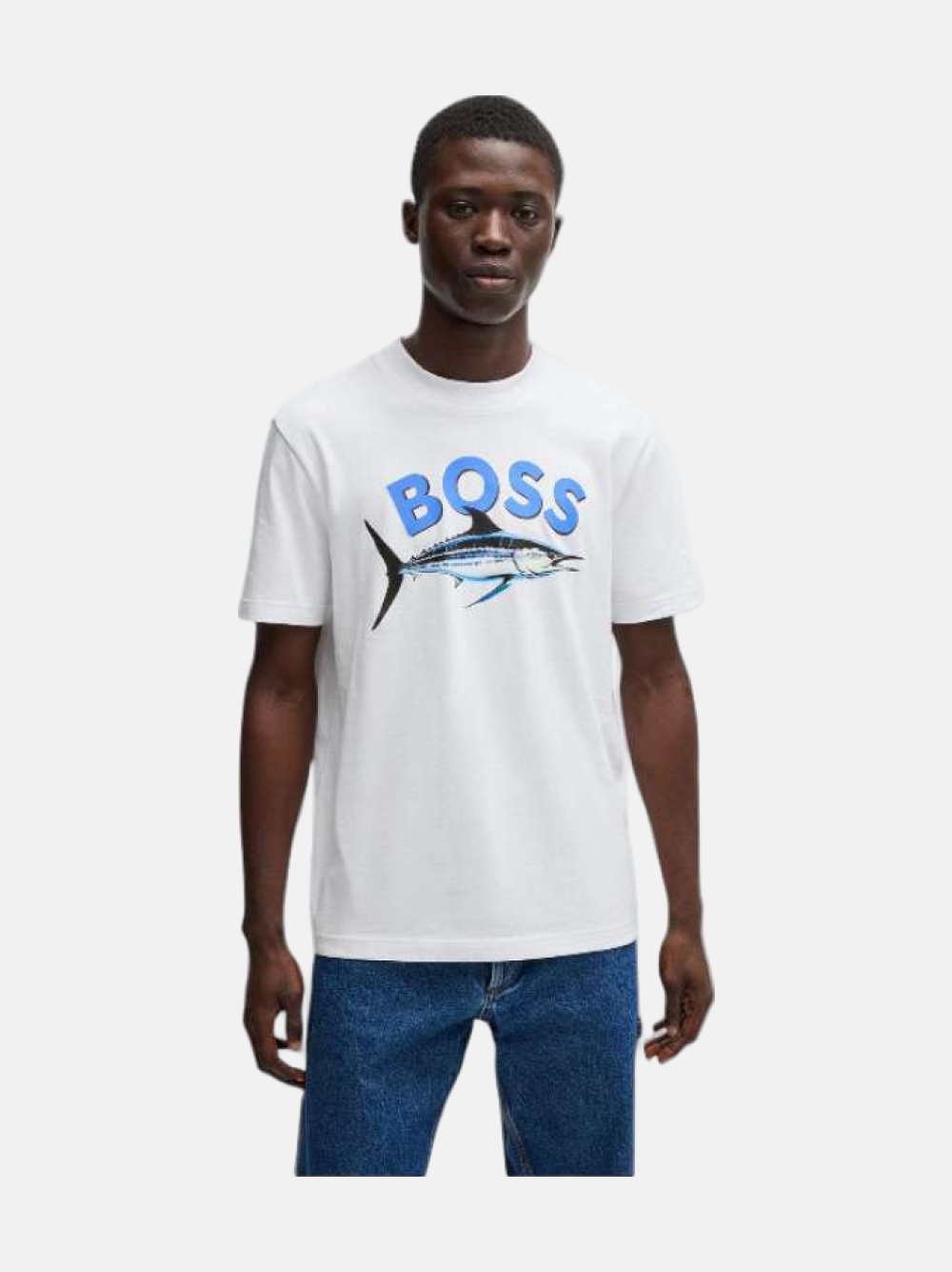 TSHIRT BOSS BOSSFISH WHITE