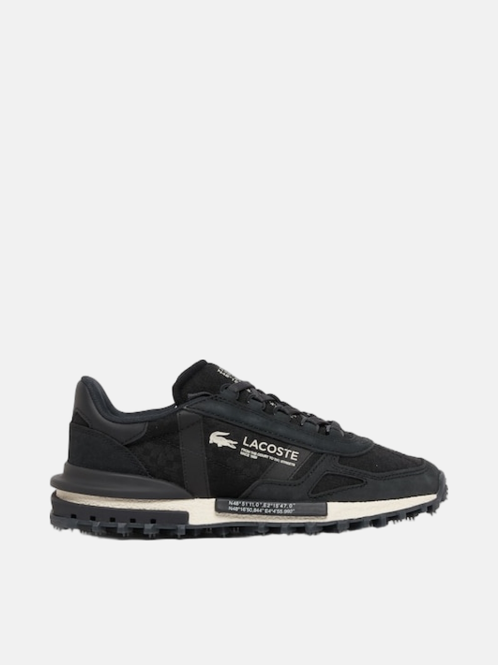 LACOSTE ELITE ACTIVE OFF BLACK/OFF WHITE