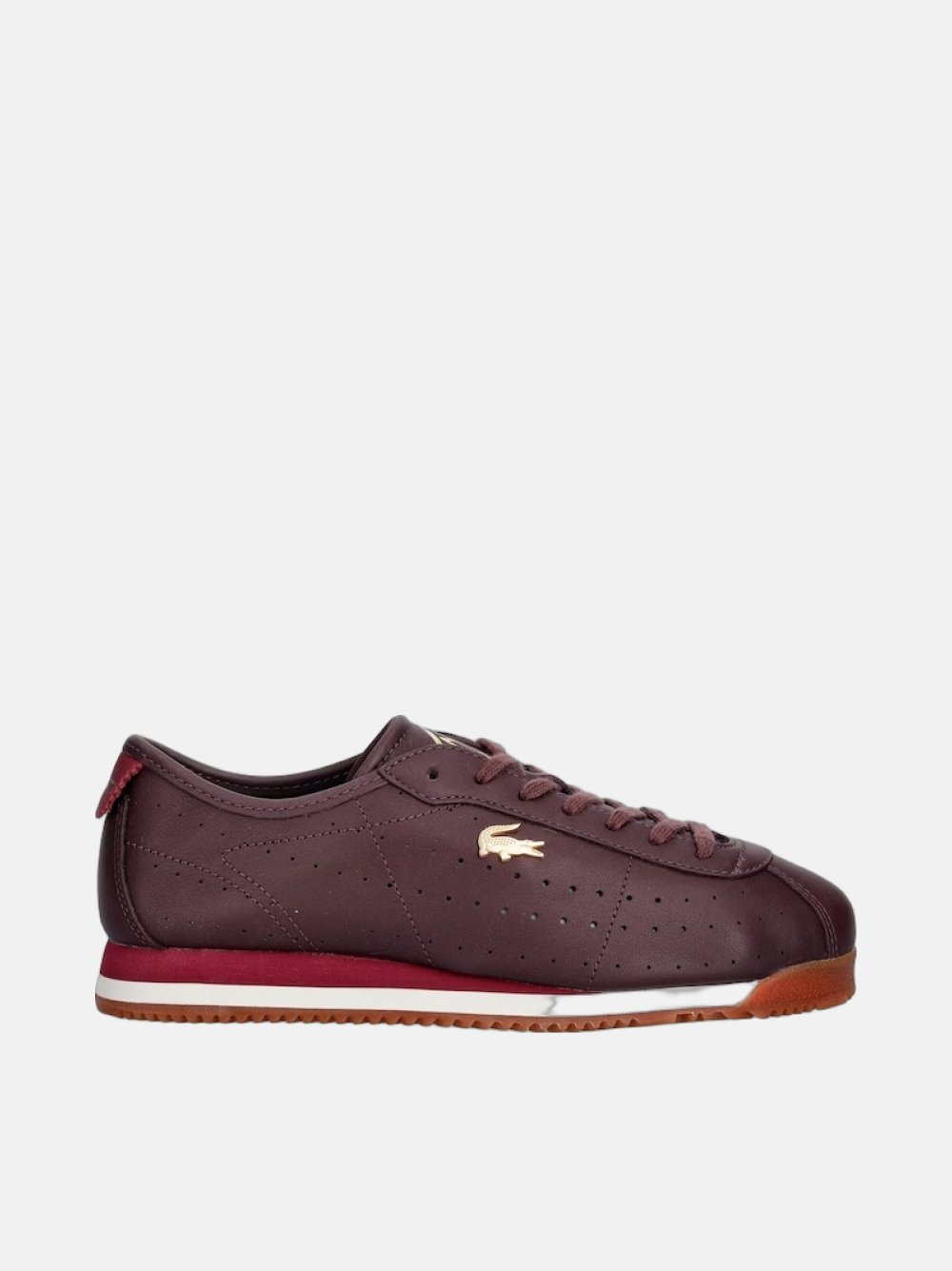 LACOSTE CLUB LOW BURG/GUM