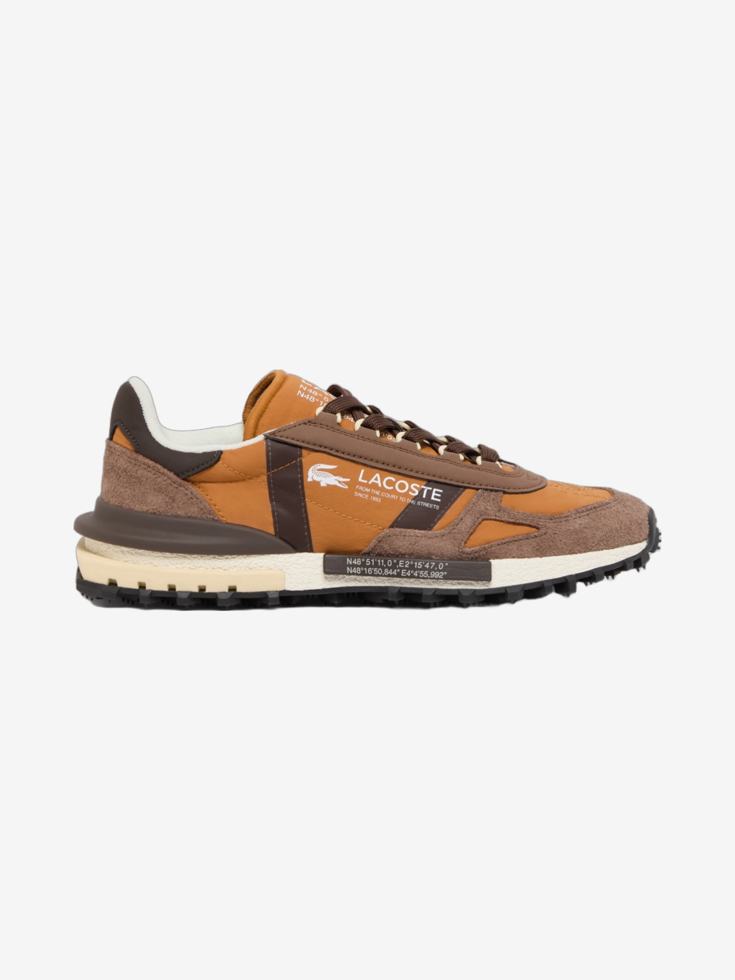 LACOSTE ELITE ACTIVE TAN/BLK