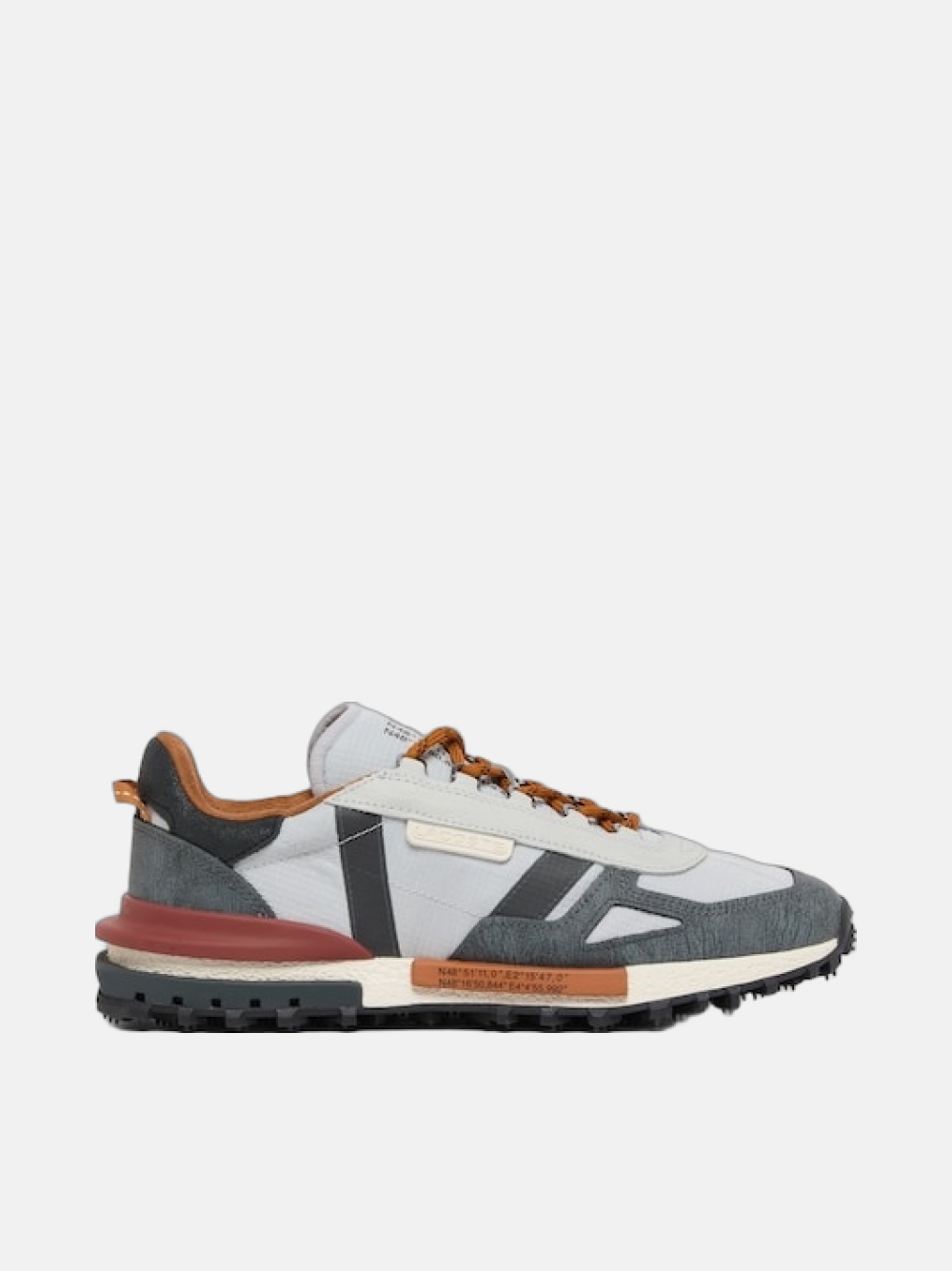 LACOSTE ELITE ACTIVE LT GRY/DK GRY