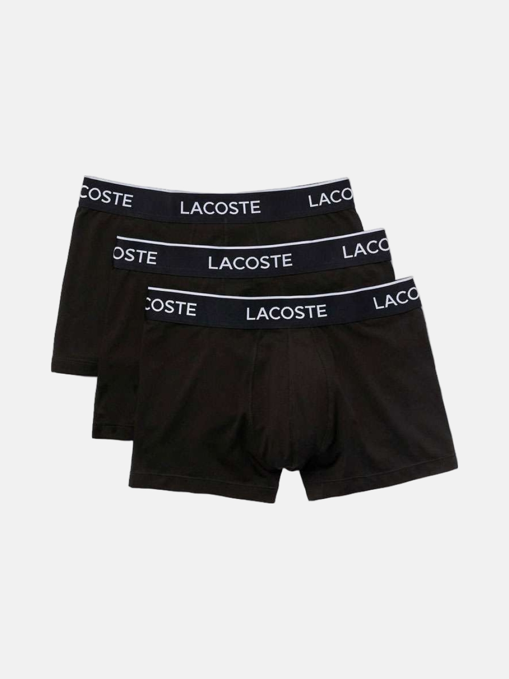 BOXERS LACOSTE COURTS PACK 3 BLACK