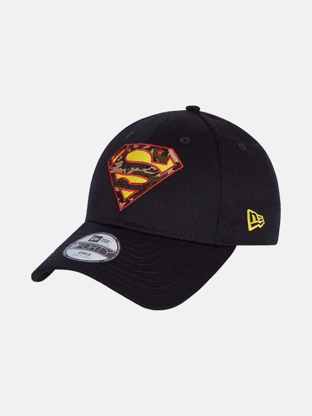 BONÉ NEW ERA SUPERMAN KIDS 940 BLACK/BLACK