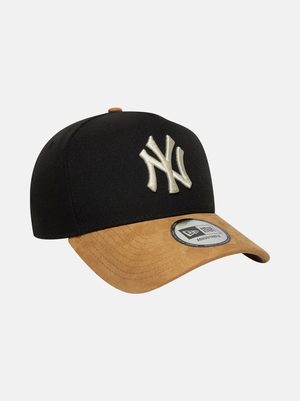 BONE NEW ERA NEW YORK YANKEES SUEDE VISOR EFRAME