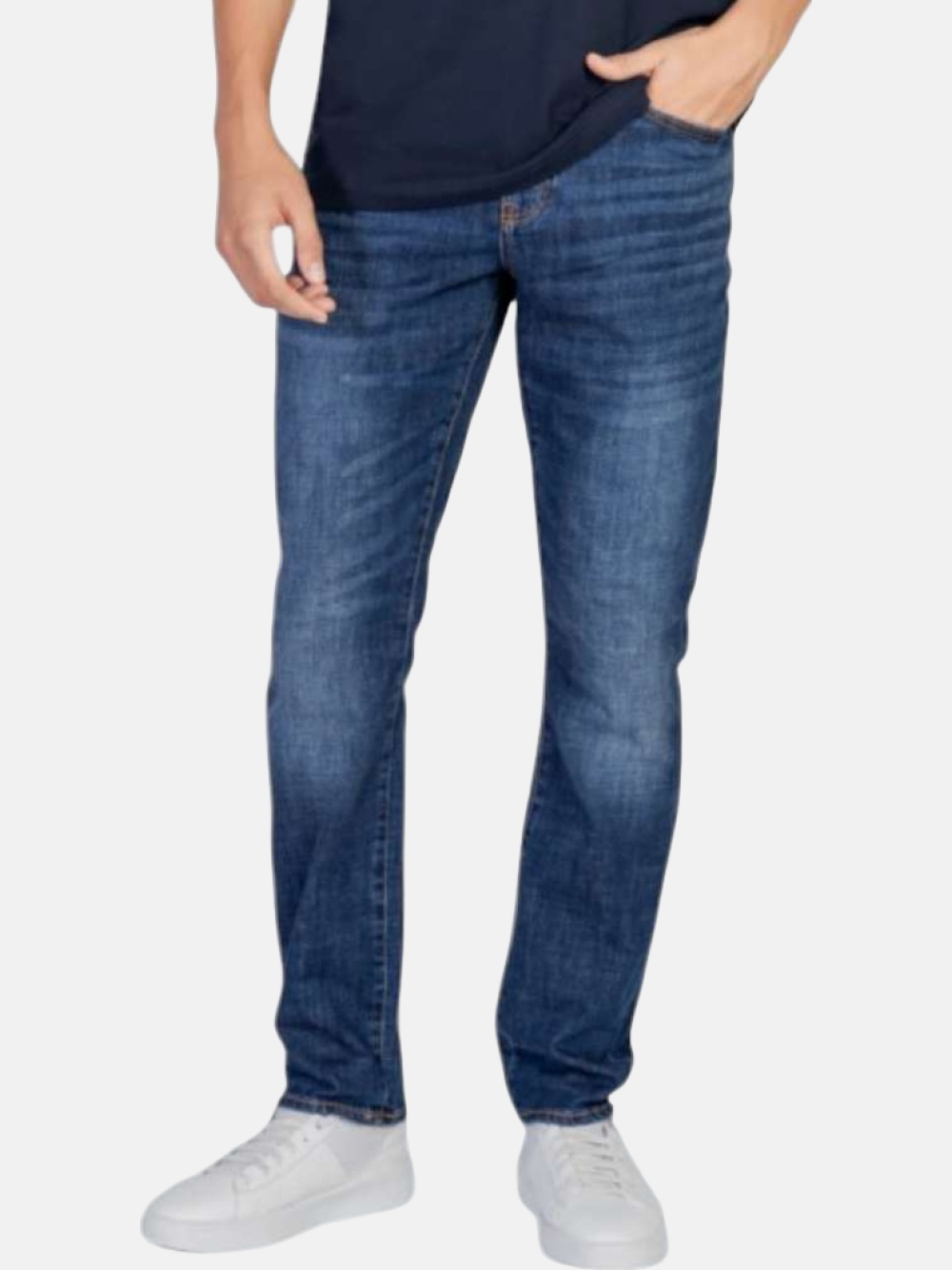 CALCAS ARMANI AX INDIGO DENIM