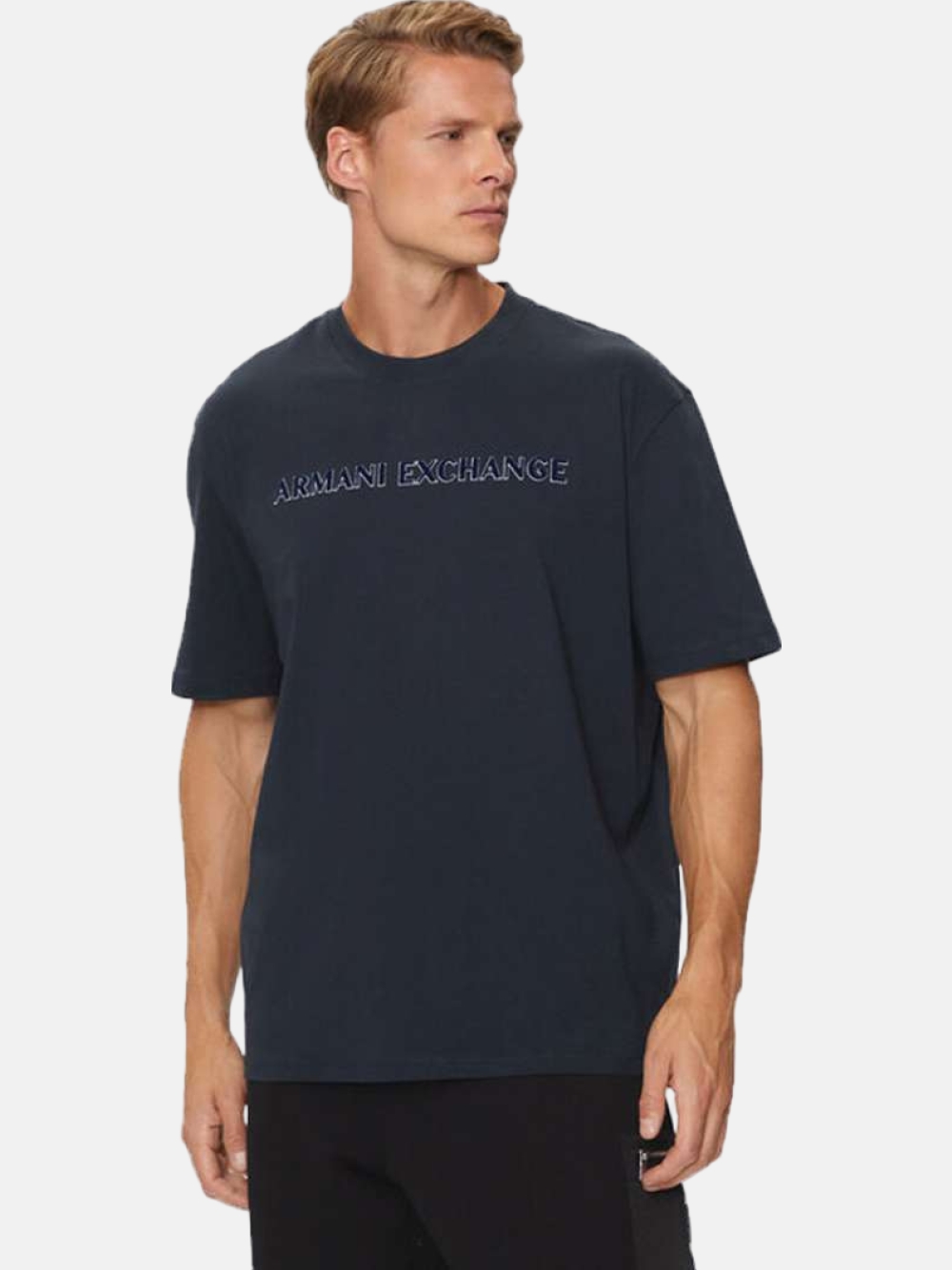 TSHIRT ARMANI AX NAVY