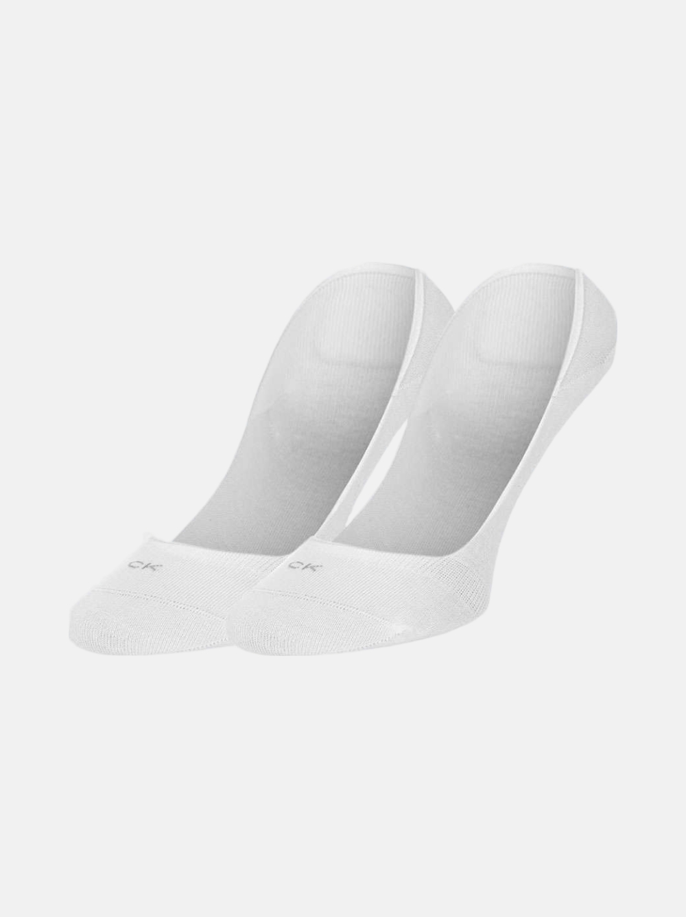 CALVIN KLEIN FOOTIE LOW CUT WHITE