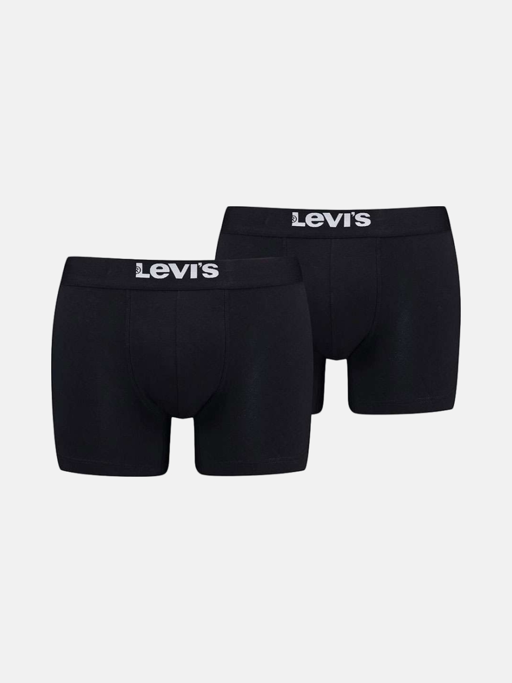 PACK 2 BOXERS LEVIS SOLID BLACK